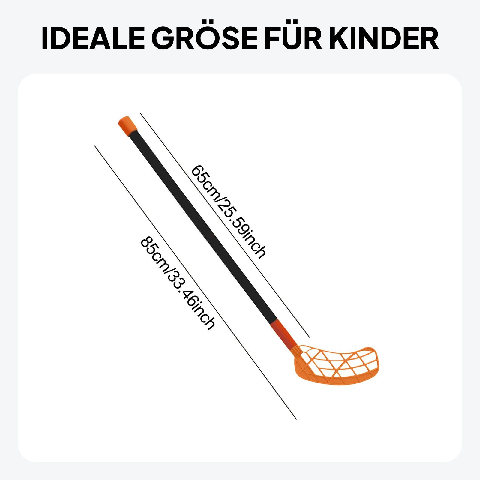 Bastão de Floorball ABS Leve p - Kids Outdoor Hockey Sticks avaliação e preço