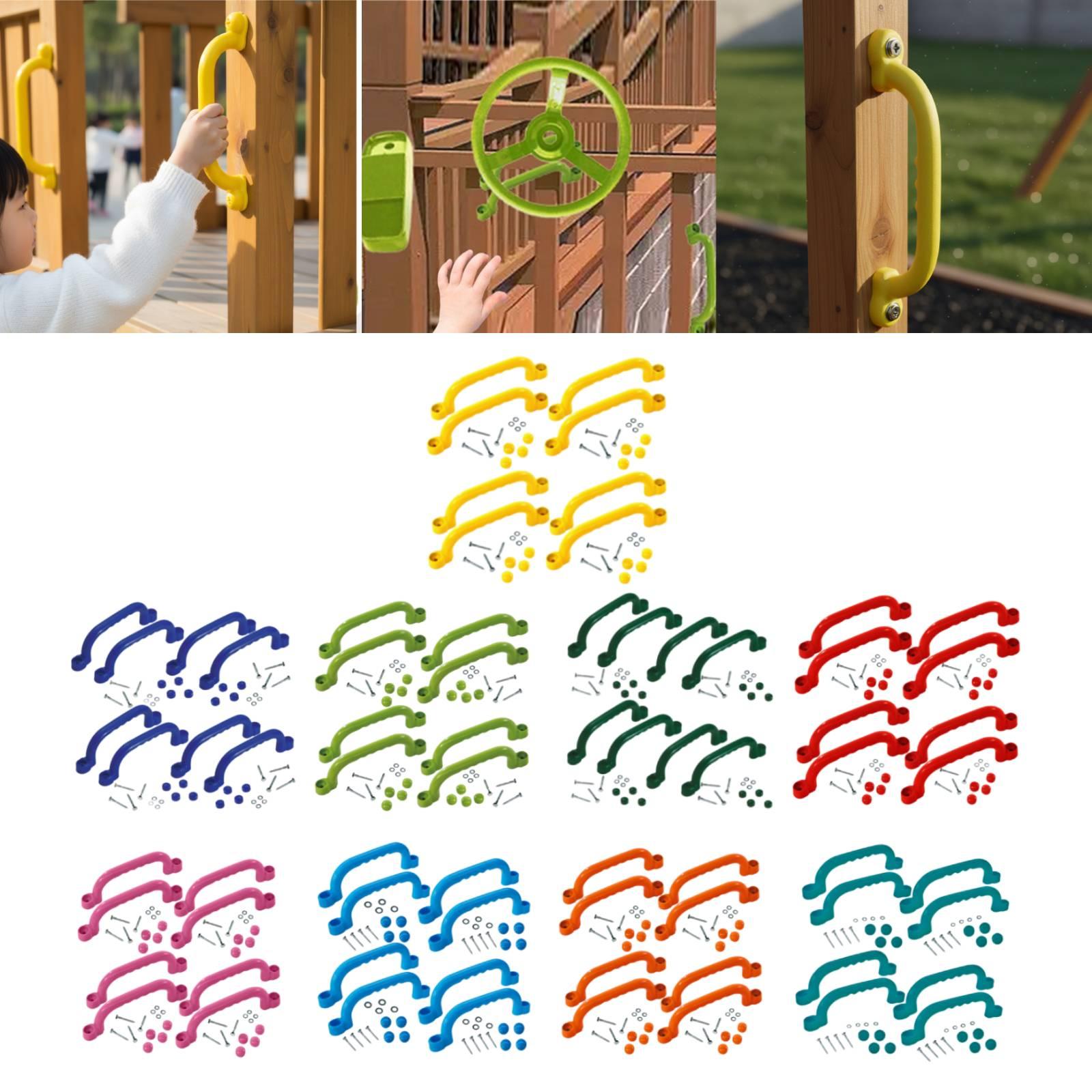 8 Peças de Alças para Escalada - Kids Outdoor Climbing Frame avaliação e preço