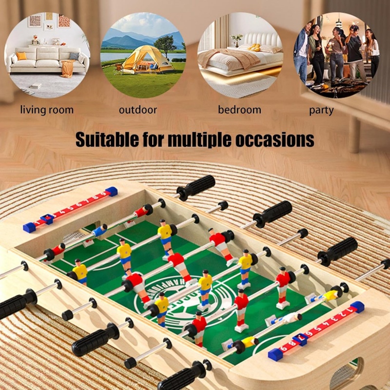 Mini jogo de futebol de mesa d - Kids Outdoor Wooden Table avaliação e preço