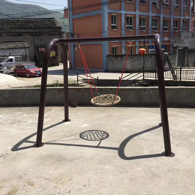 Conjunto de Balanço de Metal R - Kids Outdoor Swing Set avaliação e preço