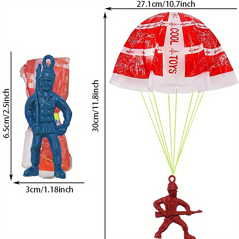 10/100 pçs brinquedos de pára- - Kids Outdoor Games Ideas avaliação e preço