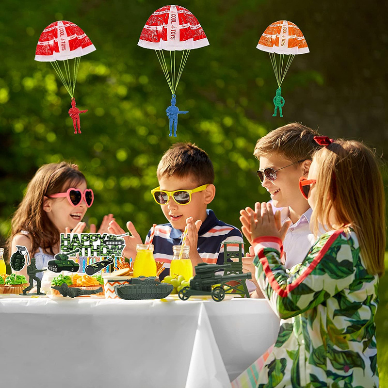 10/100 pçs brinquedos de pára- - Kids Outdoor Games Ideas avaliação e preço