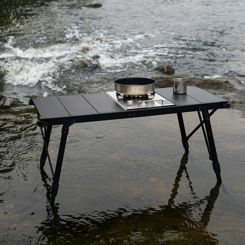 Mesa de Camping IGT Dobrável M - Kids Outdoor Wooden Table avaliação e preço