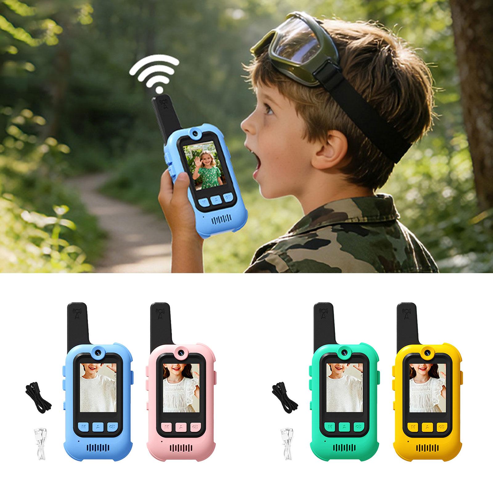 Crianças walkie talkies trocad - Kids Outdoor Voices avaliação e preço