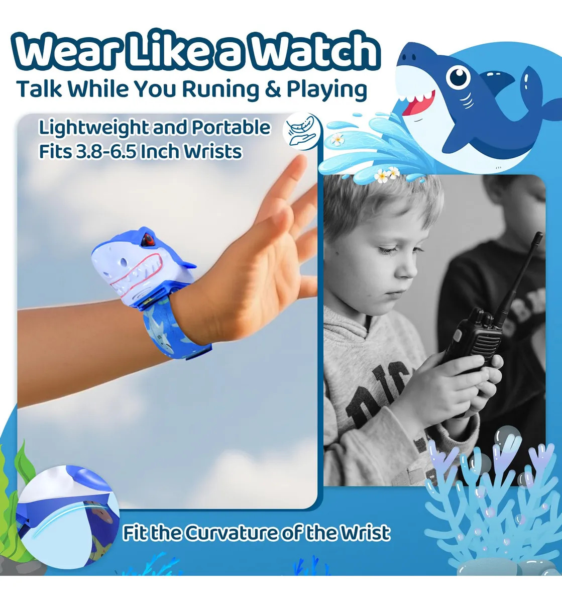 Crianças elétrica walkie-talki - Kids Outdoor Music avaliação e preço