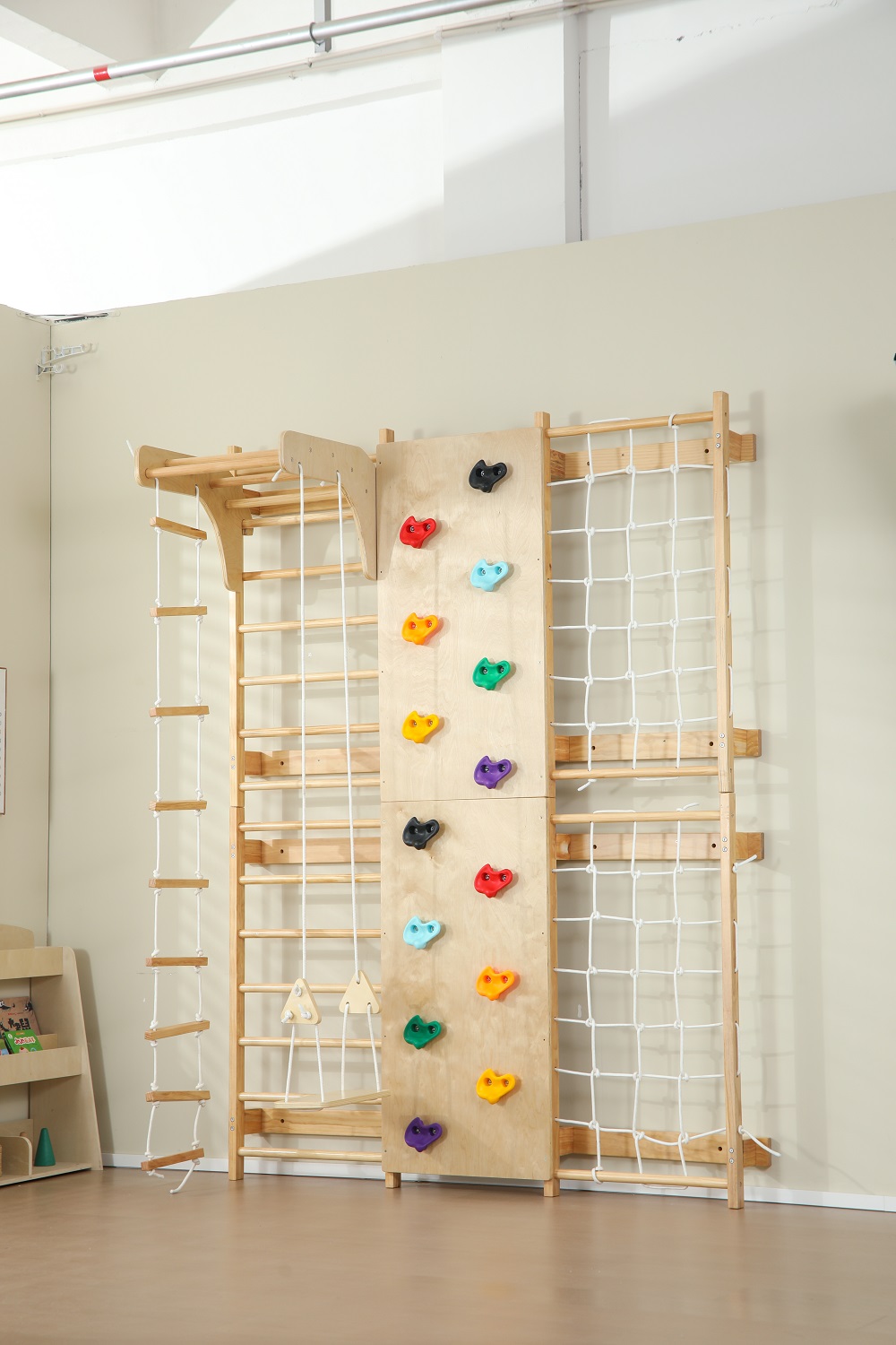 Em Estoque: Escada Sueca de Ma - Kids Outdoor Climbing Frame avaliação e preço
