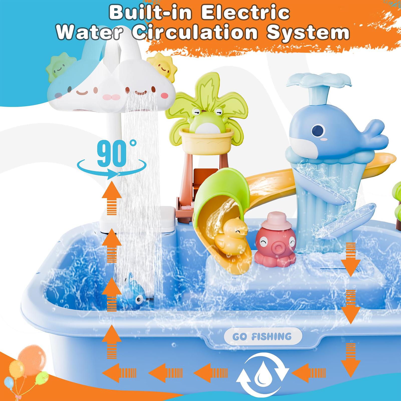 Brinquedos de Cozinha Elétrico - Kids Outdoor Sink avaliação e preço