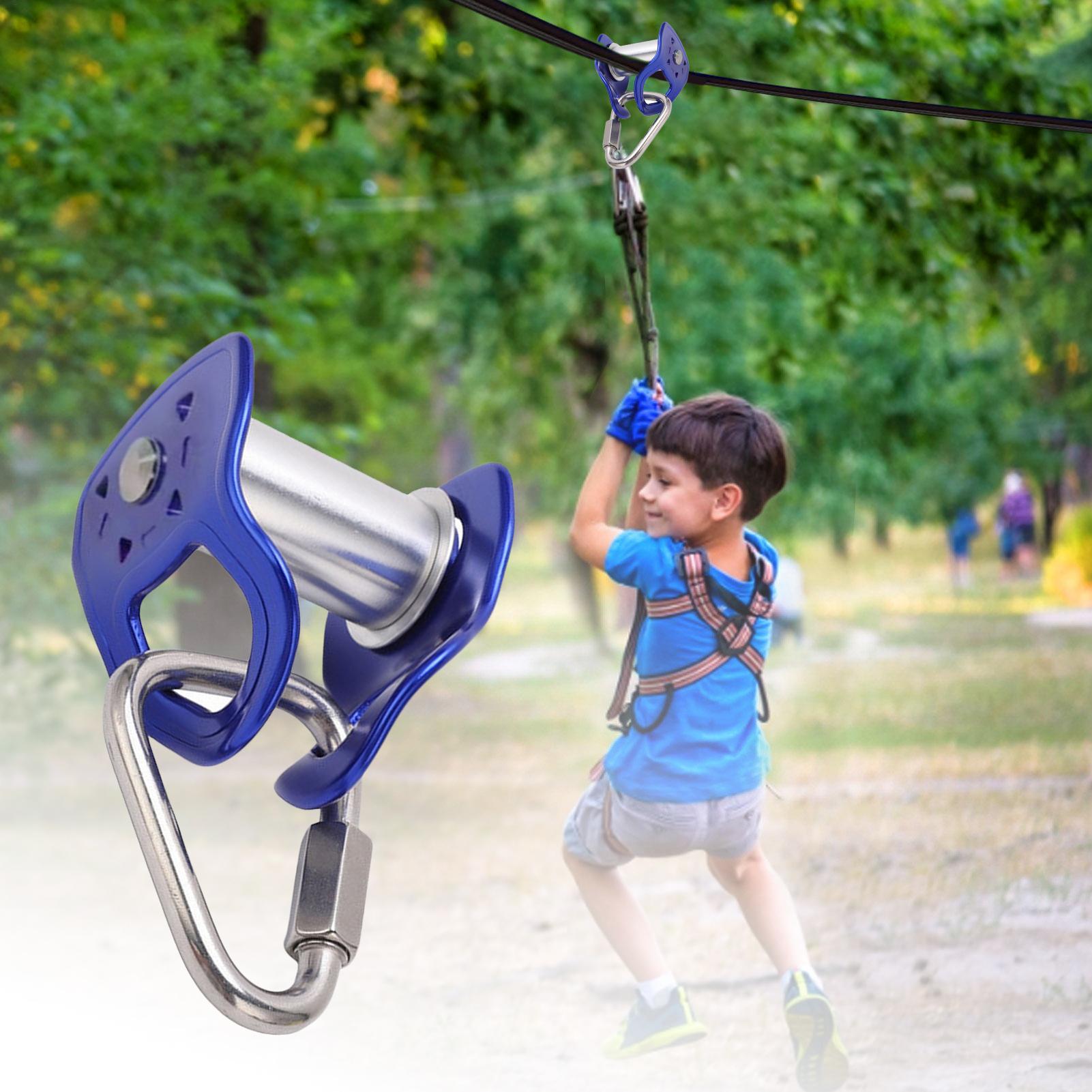 Kit de Polias para Tirolesa de - Kids Outdoor Zipline avaliação e preço