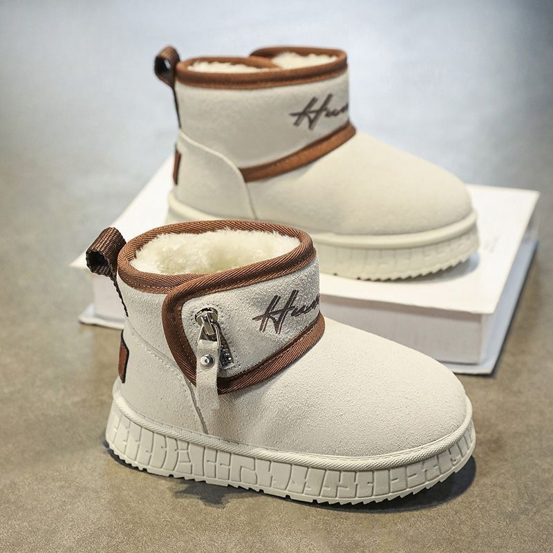 Meninos botas de neve de inver - Kids Outdoor Zipline avaliação e preço