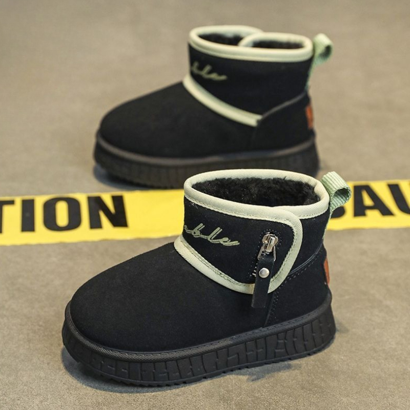 Meninos botas de neve de inver - Kids Outdoor Zipline avaliação e preço