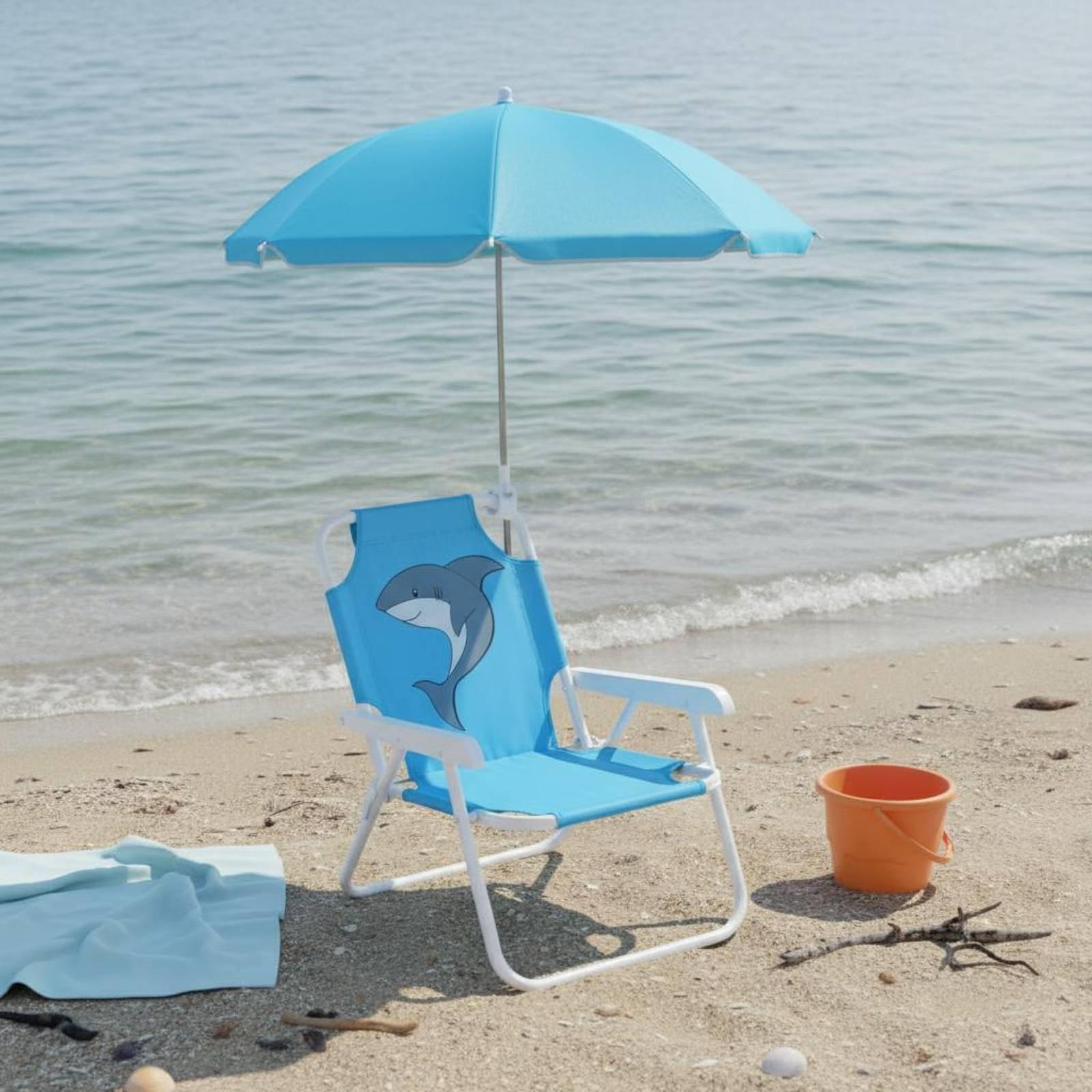 Cadeira Portátil Infantil com  - Kids Outdoor Umbrella Chair avaliação e preço