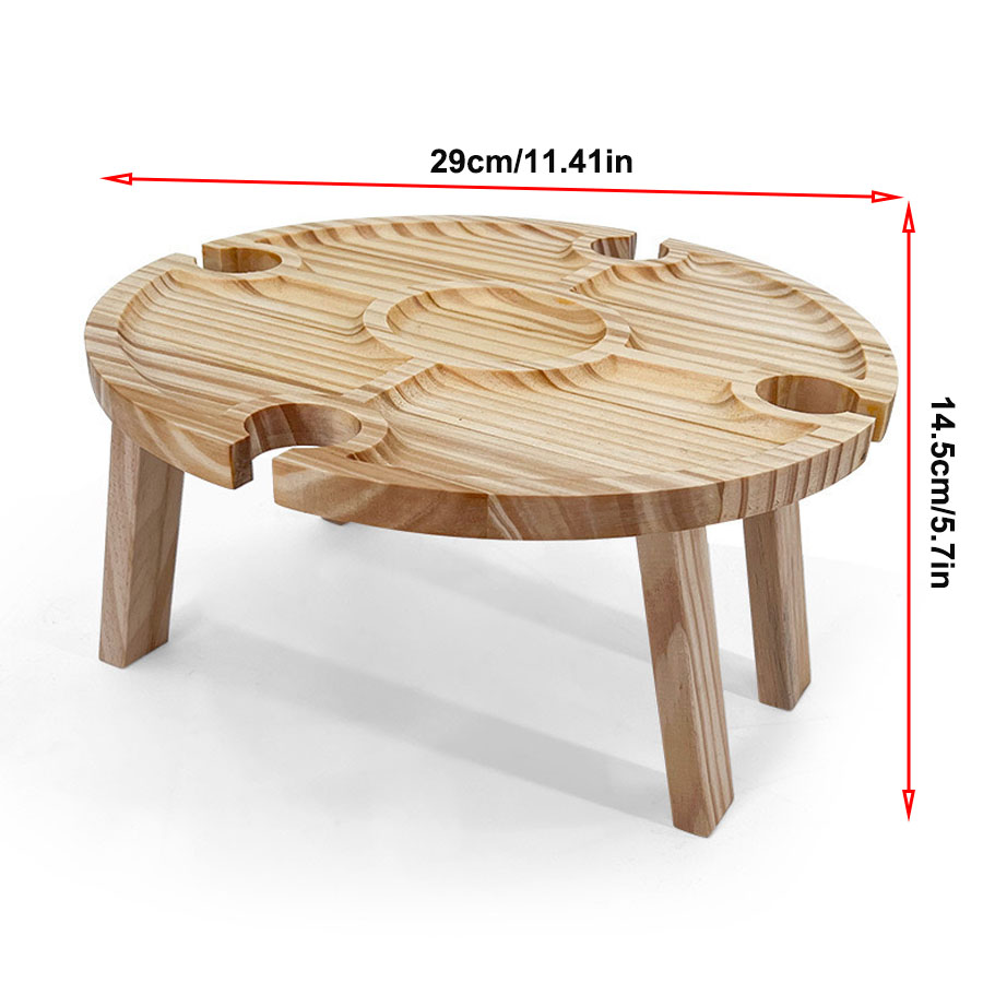 Mesa de piquenique dobrável de - Kids Outdoor Wooden Table avaliação e preço