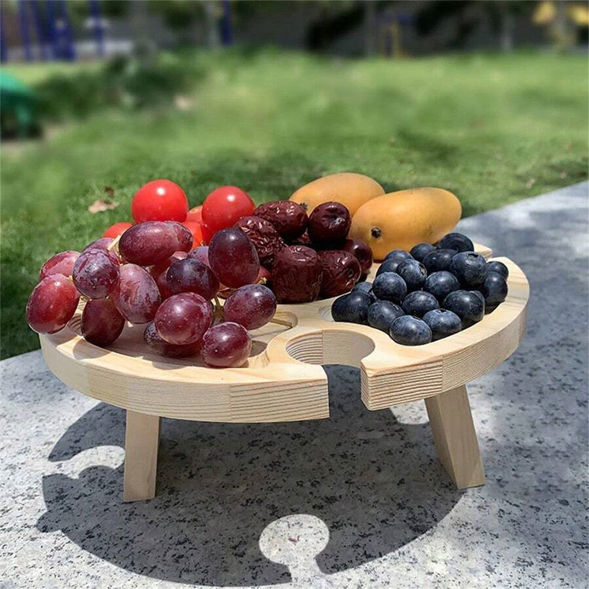 Mesa de piquenique dobrável de - Kids Outdoor Wooden Table avaliação e preço